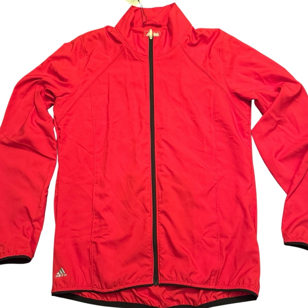Adidas Vibrant Red Track Jacket